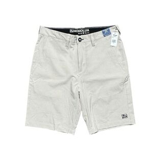 Honolua Surf Co Hybrid Board Shorts NWT Mens Sz 31 Hi-Anchor Point Grey Swim